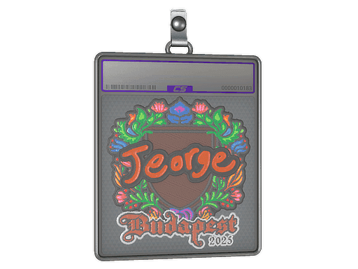 jeorge (Embroidered) CS2 Sticker