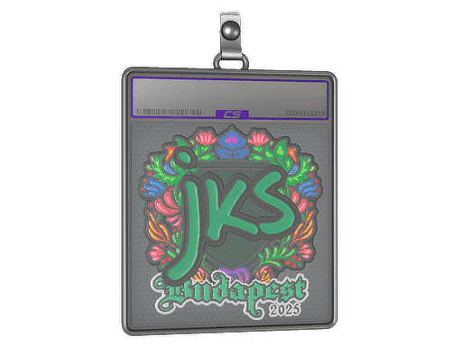 jks (Embroidered) CS2 Sticker