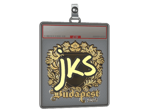 jks (Gold) CS2 Sticker