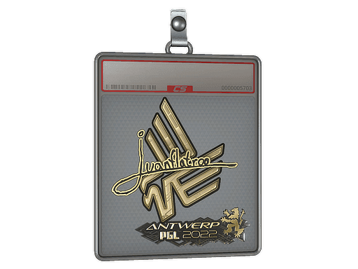 juanflatroo (Gold) CS2 Sticker