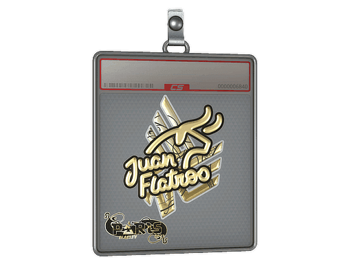 juanflatroo (Gold) CS2 Sticker