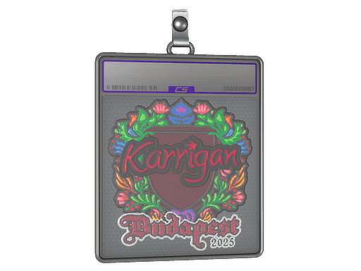karrigan (Embroidered) CS2 Sticker