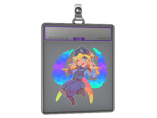 Kawaii CT (Holo) CS2 Sticker