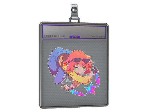 Kawaii T (Holo) CS2 Sticker