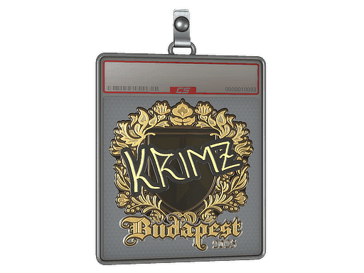 KRIMZ (Gold) CS2 Sticker