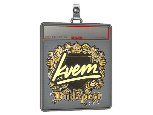 Kvem (Gold) CS2 Sticker