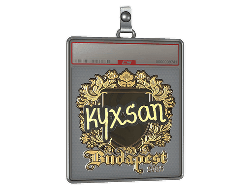 kyxsan (Gold) CS2 Sticker