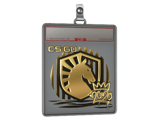 Liquid (Gold) CS2 Sticker
