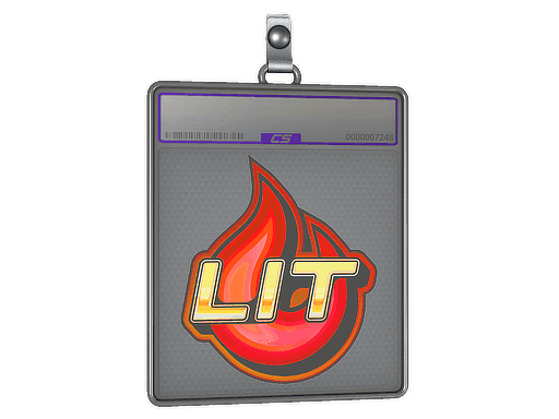 Lit (Holo) CS2 Sticker