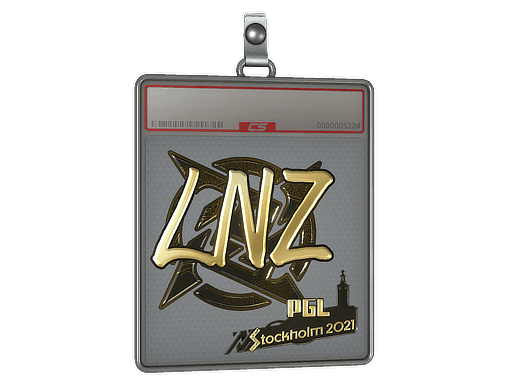 LNZ (Gold) CS2 Sticker