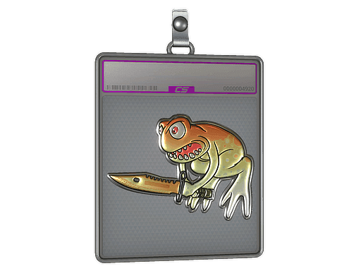 Lore Poison Frog (Foil) CS2 Sticker
