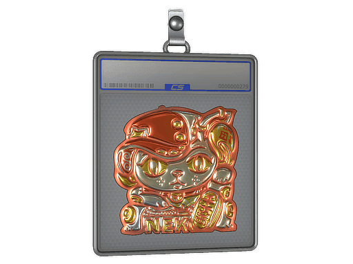 Lucky Cat (Foil) CS2 Sticker