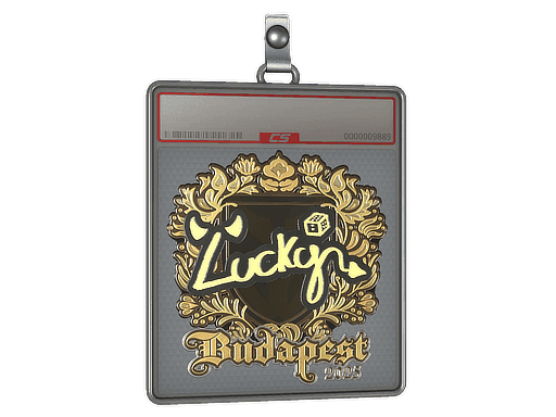 Lucky (Gold) CS2 Sticker