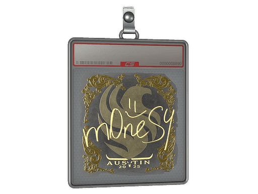 m0NESY (Gold) CS2 Sticker