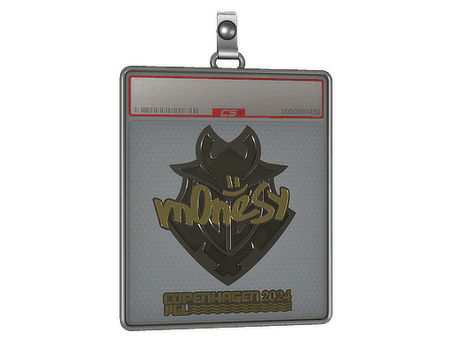 m0NESY (Gold) CS2 Sticker