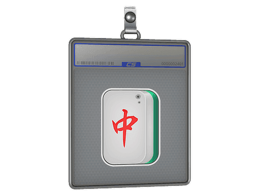 Mahjong Zhong CS2 Sticker