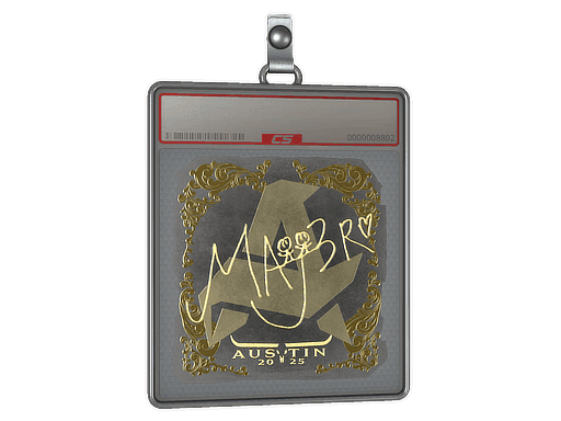 MAJ3R (Gold) CS2 Sticker