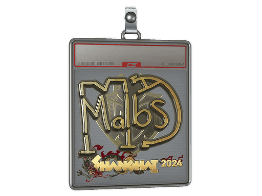malbsMd (Gold) CS2 Sticker