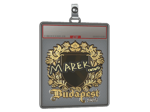 Marek (Gold) CS2 Sticker