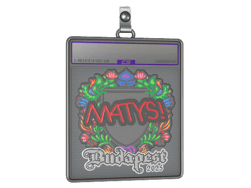 MATYS (Embroidered) CS2 Sticker