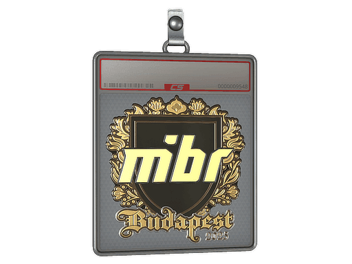 MIBR (Gold) CS2 Sticker