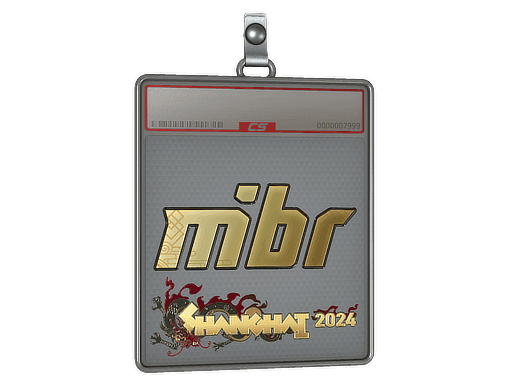 MIBR (Gold) CS2 Sticker