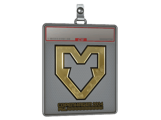 MOUZ (Gold) CS2 Sticker