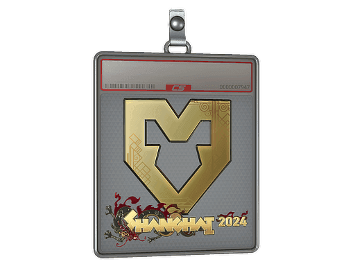 MOUZ (Gold) CS2 Sticker