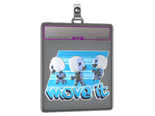 Move It (Foil) CS2 Sticker