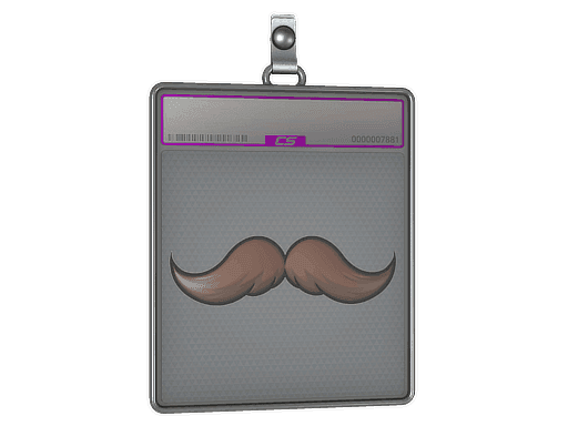 Mustachio (Foil) CS2 Sticker