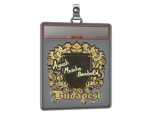 mzinho (Gold) CS2 Sticker