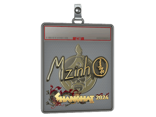 mzinho (Gold) CS2 Sticker