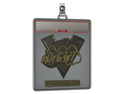 n0rb3r7 (Gold) CS2 Sticker