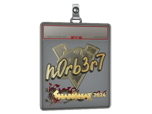 n0rb3r7 (Gold) CS2 Sticker