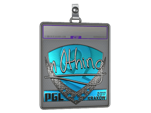 n0thing (Foil) CS2 Sticker