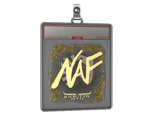 NAF (Gold) CS2 Sticker