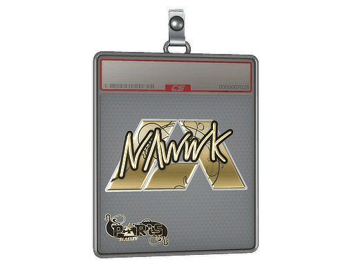 nawwk (Gold) CS2 Sticker