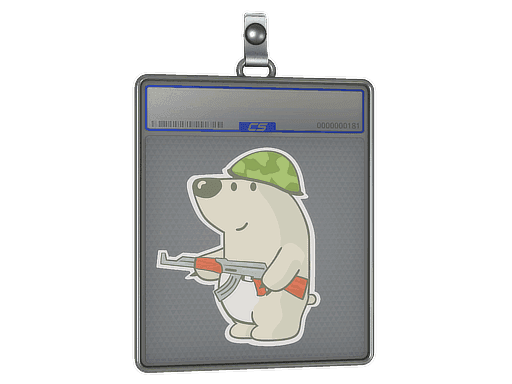 Nelu the Bear CS2 Sticker