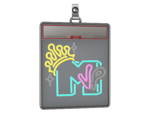 Neon MVP (Lenticular) CS2 Sticker