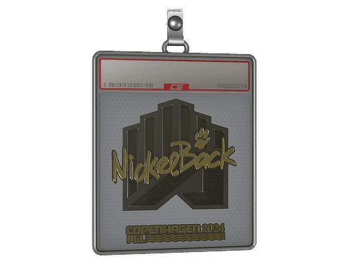 NickelBack (Gold) CS2 Sticker