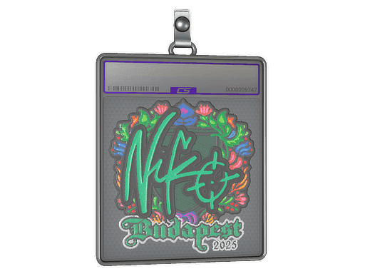 NiKo (Embroidered) CS2 Sticker
