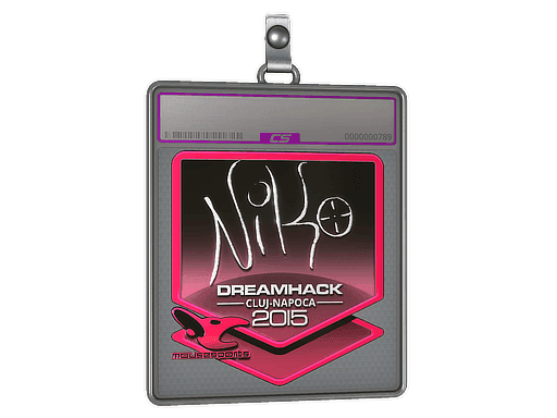 NiKo (Foil) CS2 Sticker