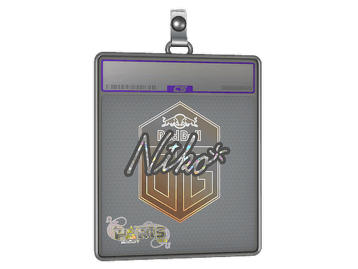 niko (Glitter) CS2 Sticker