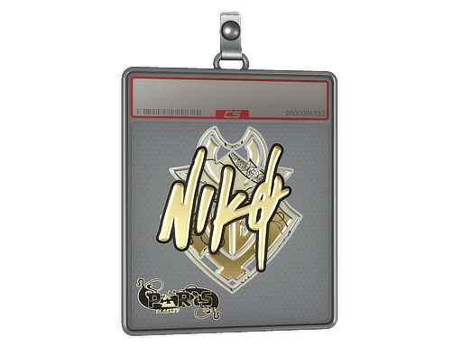 NiKo (Gold) CS2 Sticker