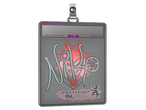 NiKo (Holo) CS2 Sticker