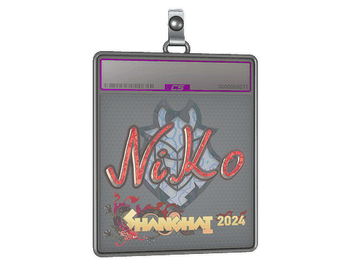 NiKo (Holo) CS2 Sticker