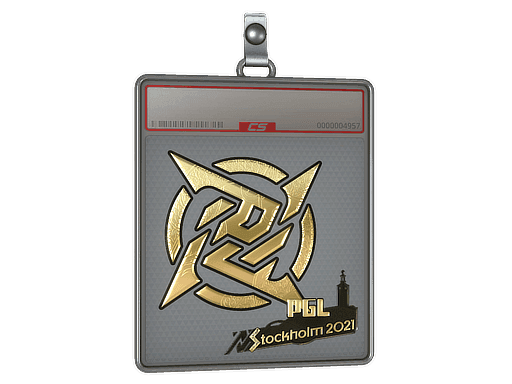 Ninjas in Pyjamas (Gold) CS2 Sticker