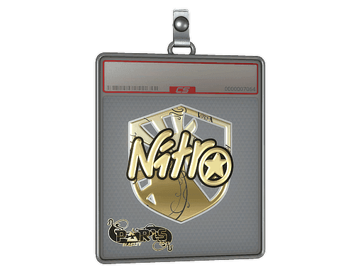 nitr0 (Gold) CS2 Sticker