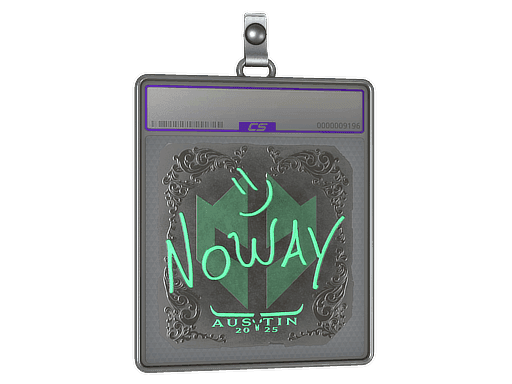 noway (Foil) CS2 Sticker