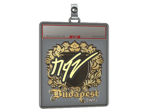 NQZ (Gold) CS2 Sticker